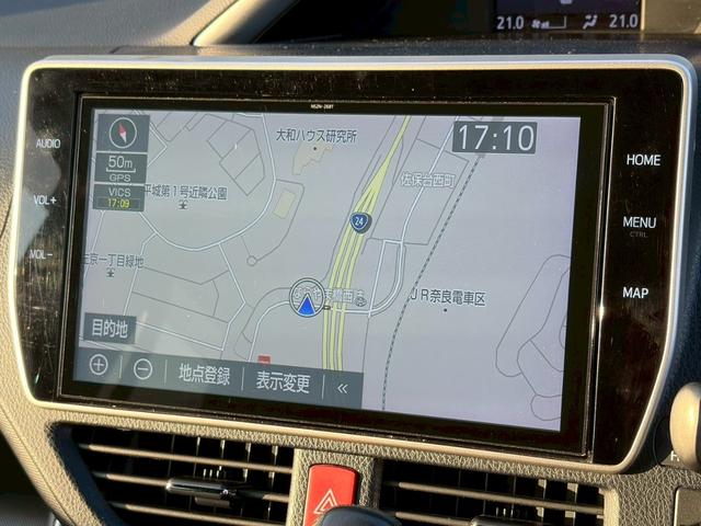 ヴォクシー ＺＳ　煌　禁煙車　純正１０型ナビ　フリップダウンモニター　バックカメラ　フルセグＴＶ　両側パワースライド　クルーズコントロール　Ｂｌｕｅｔｏｏｔｈ接続　ＥＴＣ２．０　衝突軽減ブレーキ　レーンキープ　純正１６ＡＷ（10枚目）