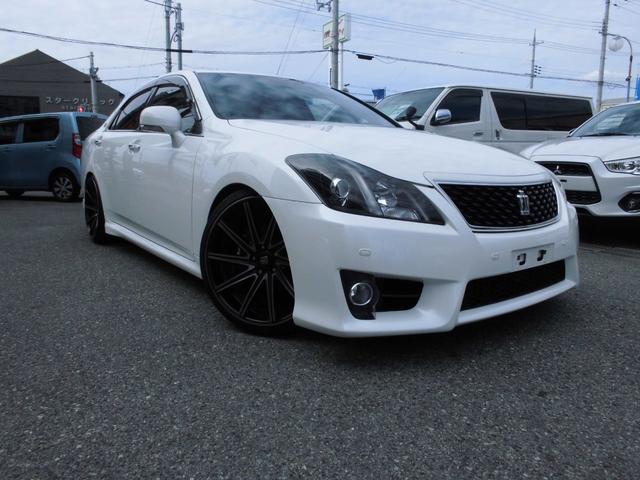 クラウン トヨタ ２ ５アスリート アニバーサリーエディション 黒レザーシート 車高調 ２０インチアルミ 兵庫県 ２ ５アスリート アニバーサリーエディション 黒レザーシート 車高調 ２０インチアルミ トヨタクラウンの中古車 Biglobe中古車情報 相場 検索