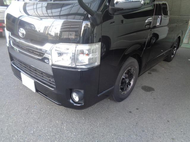 ハイエースバン ロングスーパーＧＬ　バックカメラ内蔵ミラー　ベットキット（8枚目）