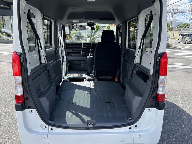 Ｎ－ＶＡＮ ６６０Ｇホンダセンシング　キーレス　アダプティブクルーズコントロール　プライバシーガラス　ＥＴＣ　ドライブレコーダー　ラジオ　衝突軽減ブレーキ　レーンアシスト　横滑り防止装置　パワーウィンドウ　両側スライドドア　事業用登録可能（18枚目）
