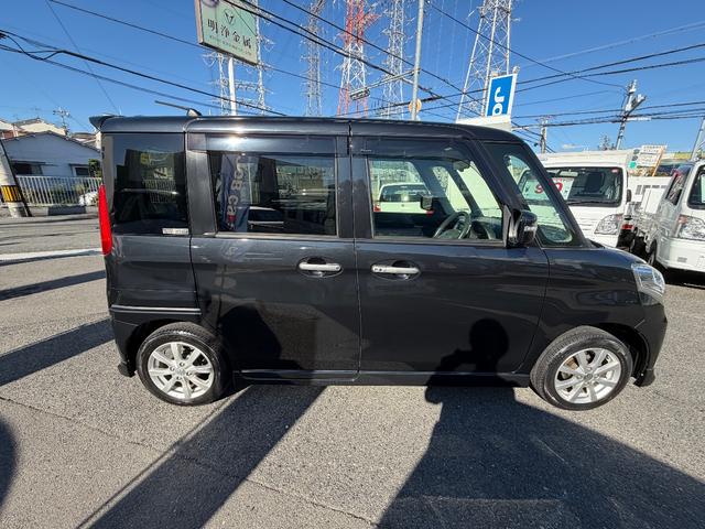 スペーシア Xリミテッド ナビTV 衝突軽減ブレーキ 両側電動スライド エンジンプッシュスタート スマートキー シートヒーター Bluetooth DVD再生 ETC HID オートライト プライバシーガラス 電動格納ミラー(4枚目)