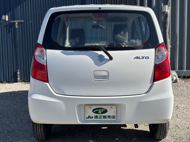 アルト Ｆ　４ＷＤ　Ｆ５速ＭＴ　ワンオーナー　キーレス　スペアタイヤ　ＡＢＳ　Ｗエアバック（7枚目）