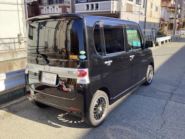 タント カスタムＸ　後期型　Ｂｌｕｅｔｏｏｔｈ　ドラレコ　電動スライド　ＨＤＤナビ　テレビ　ＥＴＣ　スマートキー　スペアキー　社外１５インチアルミ　オートエアコン（14枚目）