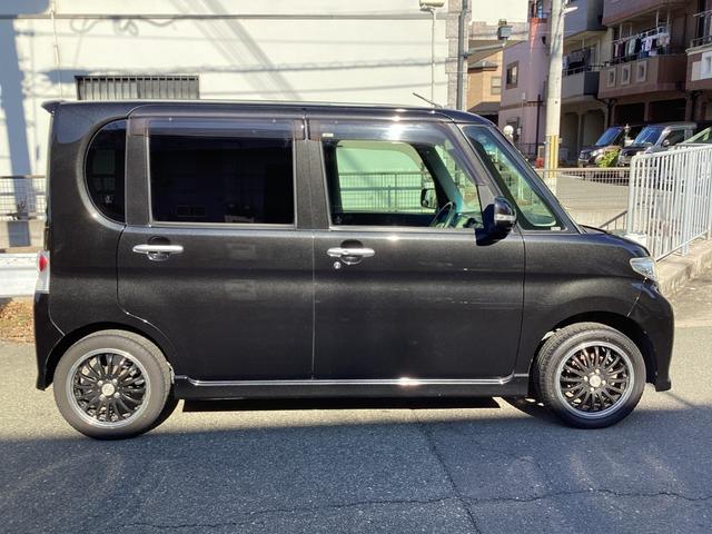 タント カスタムＸ　後期型　Ｂｌｕｅｔｏｏｔｈ　ドラレコ　電動スライド　ＨＤＤナビ　テレビ　ＥＴＣ　スマートキー　スペアキー　社外１５インチアルミ　オートエアコン（16枚目）