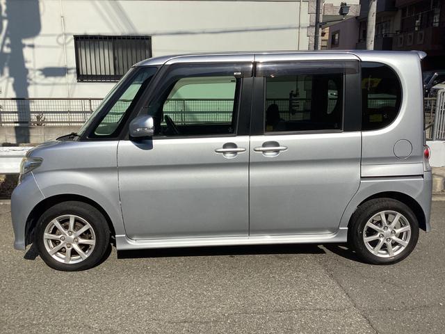 タント カスタムＸ　後期型・禁煙車・Ｂｌｕｅｔｏｏｔｈ・電動スライドドア・ナビ・地デジ・ＥＴＣ・スマートキー・電動格納ミラー・純正ＨＩＤ・フォグランプ（68枚目）