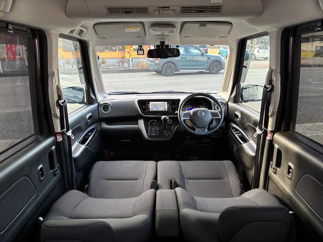 デイズルークス ハイウェイスター　Ｘ　パワースライドドア　アラウンドモニター　ブレーキサポート　ＥＴＣ　ドラレコ　純正ナビ　フルセグＴＶ　ＤＶＤ再生ブルーツース　ステアリングスイッチ（7枚目）