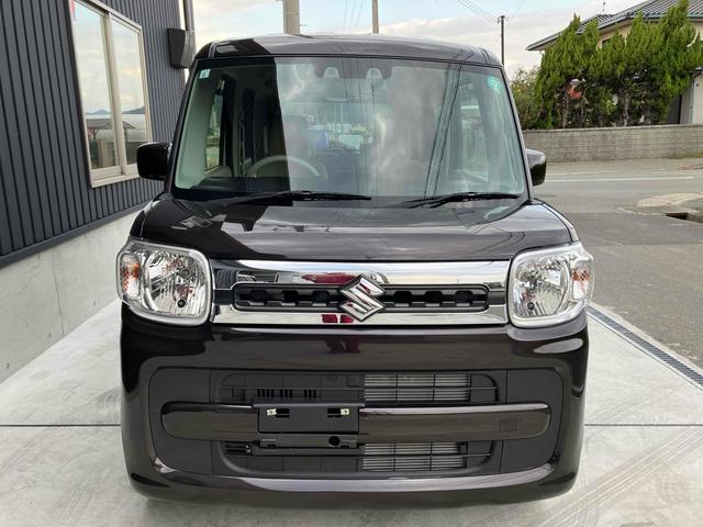 スペーシア ハイブリッドＸ　両側電動スライドドア　クリアランスソナー　レーンアシスト　衝突被害軽減システム　スマートキー　アイドリングストップ　シートヒーター　ベンチシート　ＣＶＴ　盗難防止システム　ＡＢＳ　ＥＳＣ　ＣＤ（2枚目）