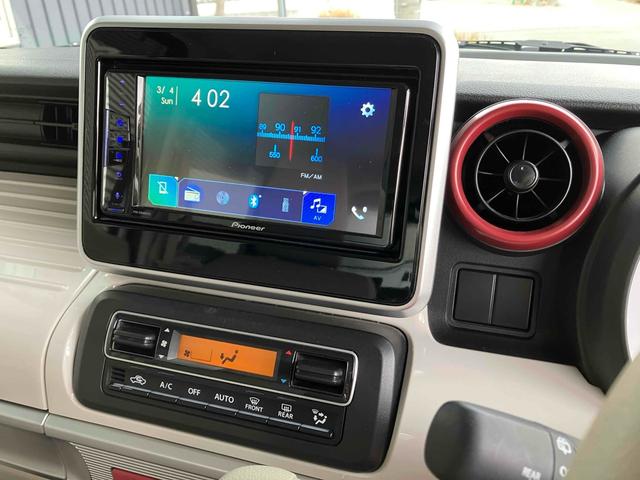 スペーシア ハイブリッドＸ　両側電動スライドドア　クリアランスソナー　レーンアシスト　衝突被害軽減システム　スマートキー　アイドリングストップ　シートヒーター　ベンチシート　ＣＶＴ　盗難防止システム　ＡＢＳ　ＥＳＣ　ＣＤ（11枚目）