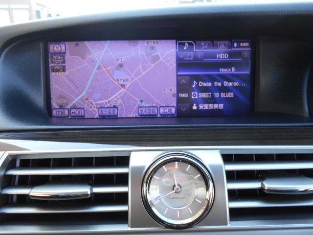 ＬＳ ＬＳ４６０　バージョンＣ　Ｉパッケージ　純正ナビＴＶ　サンルーフ　黒レザーシート　３眼ＬＥＤヘッドライト　純正１８ＡＷ　外フロントスポイラー　リア電動ブラインド　ビルトインＥＴＣ　ブラックウッドパネル　エアサスコントローラー　ローダウン（10枚目）