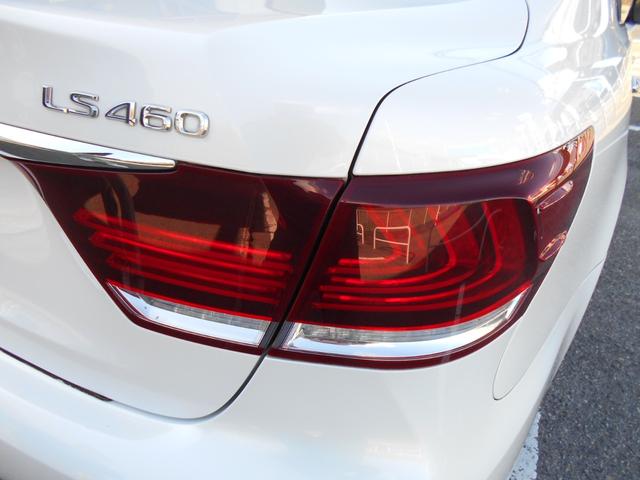 ＬＳ ＬＳ４６０　バージョンＣ　Ｉパッケージ　純正ナビＴＶ　サンルーフ　黒レザーシート　３眼ＬＥＤヘッドライト　純正１８ＡＷ　外フロントスポイラー　リア電動ブラインド　ビルトインＥＴＣ　ブラックウッドパネル　エアサスコントローラー　ローダウン（49枚目）