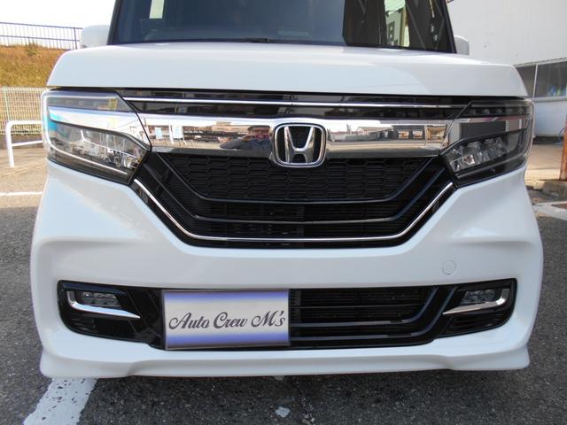 N-BOXカスタム G・Lホンダセンシング カロッツェリアナビTV リアモニター LEDヘッドライト lEDフォグ 外16AW 両側パワスラ 黒レザー調シートカバー 前後ドラレコ ETC バックカメラ リアサイドブラインド 室内LED灯(50枚目)