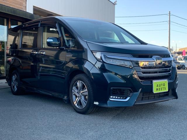 ステップワゴンスパーダ スパーダハイブリッド　Ｇ・ＥＸ　ホンダセンシング　全国１年間保証　１０型プレミアムインターナビ　ＥＴＣ　ドラレコ　両側ＰＳドア　ホンダセンシング　マルチビューカメラ　前両席シートヒーター　ハーフレザーシート（3枚目）