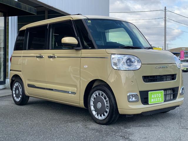 ムーヴキャンバス セオリーＧ　全国１年間保証　純正１０型ナビ　Ｂカメラ　ドラレコ　スマアシＩＩＩ　両側ＰＳドア　電動Ｐブレーキ　前席シートヒーター　キーフリー　オートエアコン　ドリンクヒーター（3枚目）