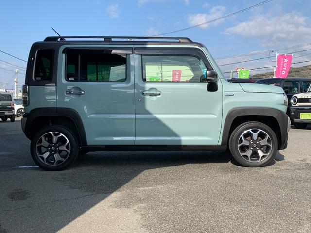 ハスラー Jスタイル 全国1年間保証 ナビ ETC スズキセーフティサポート 本革巻きハンドル マイルドハイブリッド LEDライト アルミ 専用エクステリア キーフリー オートエアコン(7枚目)