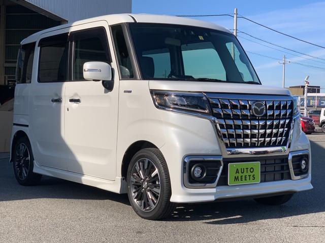 フレアワゴンカスタムスタイル ハイブリッドＸＳ　全国１年間保証　全方位カメラ付きナビ　アダプティブクルーズ　セーフティサポート　ヘッドアップディスプレイ　両側ＰＳドア　ＬＥＤライト　アルミ（3枚目）