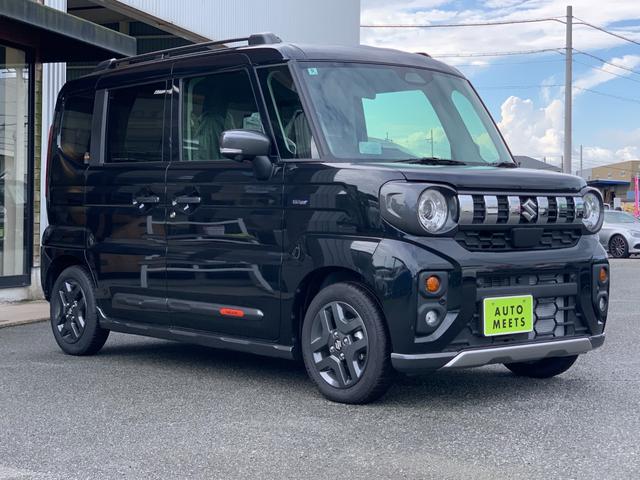 スペーシアギア ハイブリッドＸＺ　全国１年間保証　全方位カメラ付き９インチナビ　アダプティブクルーズ　両側ＰＳドア　ヘッドアップディスプレイ　スズキセーフティサポート　マイルドハイブリッド　ＬＥＤライト　アルミ（3枚目）