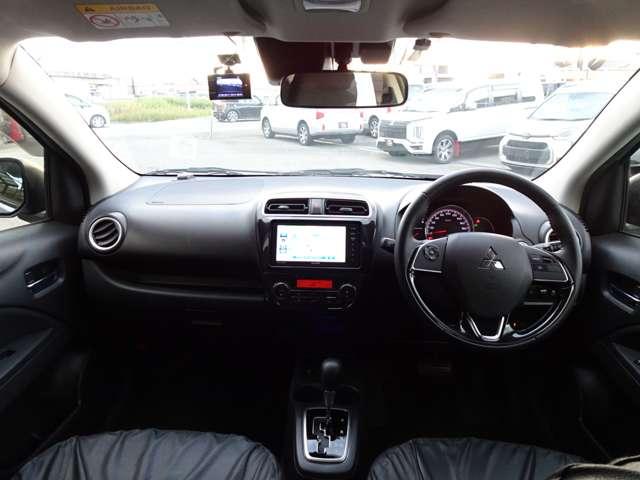 ミラージュ １．２Ｇ　７型ナビ　ドライブレコーダー　ＥＴＣ（4枚目）