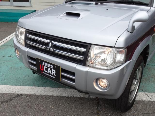 パジェロミニ エクシード　パートタイム機械式４ＷＤ・（クールシルバーＭ／ラズベリーレッドＰ（ＳＦ））（2枚目）
