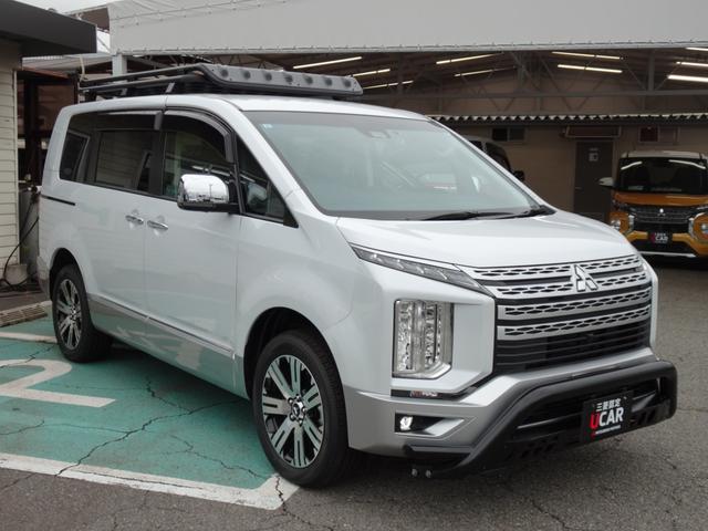 デリカＤ：５ Ｐ　ＵＣＡＲ三木カスタム車　電動サイドステップ　ＧＯＱＢＵＴＯ－ＲＩＩＩ　ＢＵＳＴＥＲＳ　純正１０型ナビ　ドライブレコーダー　ＥＴＣ　アラウンドモニター　両側電動スライドドア（20枚目）