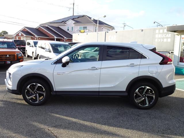 エクリプスクロスPHEV G 本革シート 7型ワイドナビ ETC クルーズコントロール バックカメラ 後側方車両検知警報システム オートホールド スマートキー パーキングソナー シートヒーター ステアリングヒーター オートライト(10枚目)