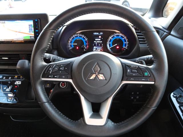 eKクロススペース T プレミアム 7型ワイドナビ ドライブレコーダー ETC デジタルインナーミラー 両側電動スライドドア スマートキー リヤサーキュレーター 運転席・助手席シートヒーター マルチアラウンドモニター(7枚目)