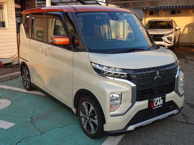 eKクロススペース T プレミアム 7型ワイドナビ ドライブレコーダー ETC デジタルインナーミラー 両側電動スライドドア スマートキー リヤサーキュレーター 運転席・助手席シートヒーター マルチアラウンドモニター(19枚目)