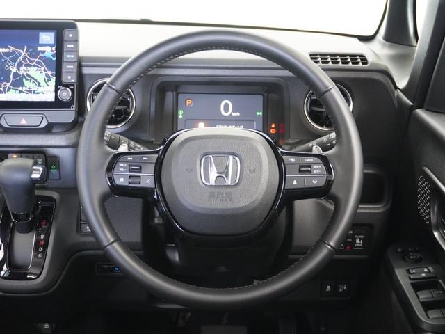 N-BOXカスタム ターボ 当社試乗車純正ナビ/Bluetooth・ラジオ/衝突軽減ブレーキ(車線認識)両側電動スライドドアスマートキークルーズコントロールフロントドライブレコーダー2年保証(9枚目)