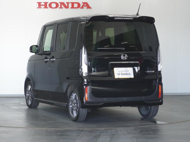 N-BOXカスタム ターボ 当社試乗車純正ナビ/Bluetooth・ラジオ/衝突軽減ブレーキ(車線認識)両側電動スライドドアスマートキークルーズコントロールフロントドライブレコーダー2年保証(18枚目)