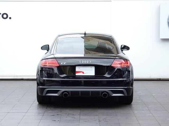 TTクーペ 40TFSI 認定保証1年付き Sラインパッケージ マトリクスLEDヘッドライト バーチャルコックピット サイドアシスト アルカンターラ/レザーシート リアビューカメラ 前後パーキングセンサー CarPlay対応(4枚目)