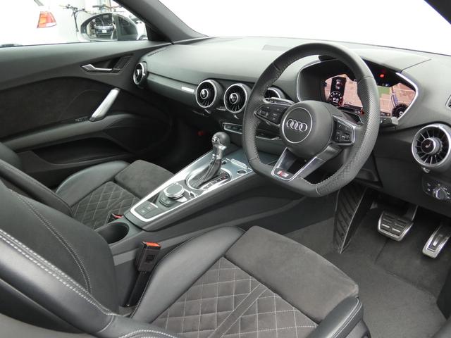 TTクーペ 40TFSI 認定保証1年付き Sラインパッケージ マトリクスLEDヘッドライト バーチャルコックピット サイドアシスト アルカンターラ/レザーシート リアビューカメラ 前後パーキングセンサー CarPlay対応(44枚目)