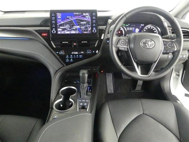 カムリ WSレザーパッケージ 革シート フルセグ メモリーナビ DVD再生 バックカメラ 衝突被害軽減システム ETC LEDヘッドランプ ワンオーナー(4枚目)