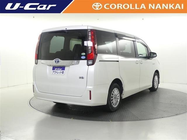 ノア ハイブリッドX ディライトプラス フルセグ メモリーナビ DVD再生 後席モニター バックカメラ 両側電動スライド LEDヘッドランプ 乗車定員7人 3列シート ワンオーナー(3枚目)