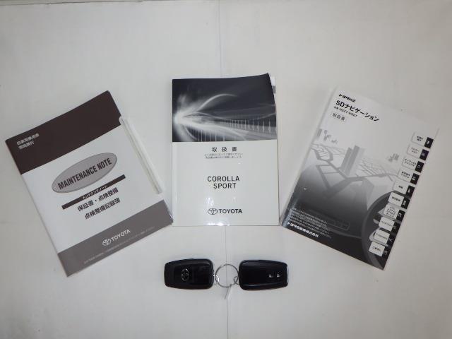 カローラスポーツ Ｇ　フルセグ　メモリーナビ　ＤＶＤ再生　ミュージックプレイヤー接続可　バックカメラ　衝突被害軽減システム　ＥＴＣ　ドラレコ　ＬＥＤヘッドランプ　ワンオーナー（33枚目）