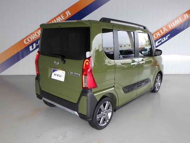 タント ファンクロスターボ　フルセグ　メモリーナビ　ＤＶＤ再生　ミュージックプレイヤー接続可　バックカメラ　衝突被害軽減システム　両側電動スライド　ＬＥＤヘッドランプ　アイドリングストップ（3枚目）