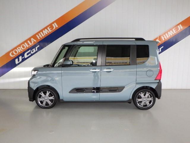 タント ファンクロスターボ フルセグ ミュージックプレイヤー接続可 バックカメラ 衝突被害軽減システム ETC 両側電動スライド LEDヘッドランプ フルエアロ アイドリングストップ(2枚目)