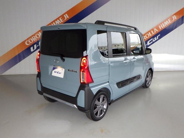 タント ファンクロスターボ フルセグ ミュージックプレイヤー接続可 バックカメラ 衝突被害軽減システム ETC 両側電動スライド LEDヘッドランプ フルエアロ アイドリングストップ(3枚目)