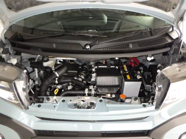 タント ファンクロスターボ フルセグ ミュージックプレイヤー接続可 バックカメラ 衝突被害軽減システム ETC 両側電動スライド LEDヘッドランプ フルエアロ アイドリングストップ(6枚目)