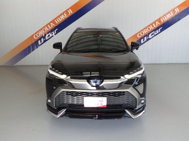 カローラクロス ハイブリッド　Ｚ　フルセグ　ミュージックプレイヤー接続可　バックカメラ　衝突被害軽減システム　ＥＴＣ　ＬＥＤヘッドランプ　ワンオーナー　フルエアロ（5枚目）