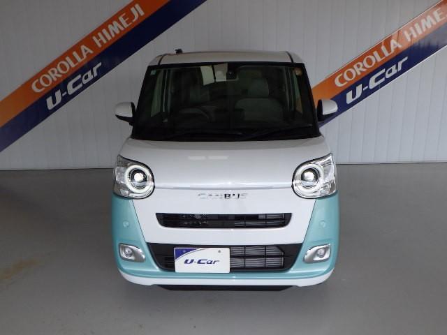 ムーヴキャンバス ストライプスＧターボ　衝突被害軽減システム　両側電動スライド　ＬＥＤヘッドランプ　アイドリングストップ（4枚目）