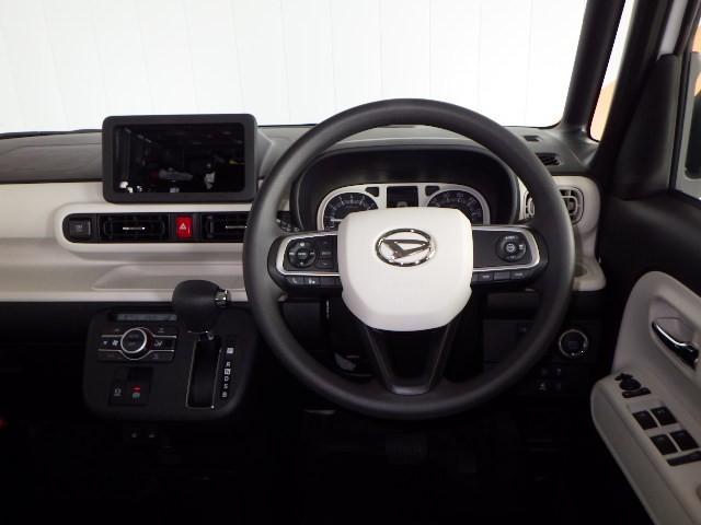 ムーヴキャンバス ストライプスＧターボ　衝突被害軽減システム　両側電動スライド　ＬＥＤヘッドランプ　アイドリングストップ（7枚目）