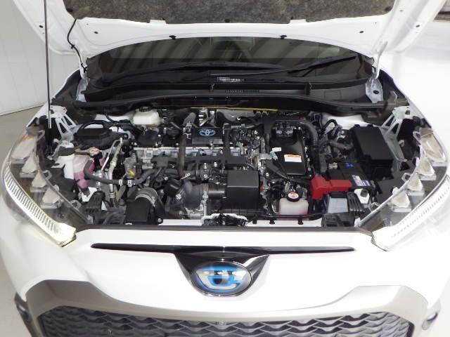 カローラクロス ハイブリッド　Ｚ　サンルーフ　フルセグ　メモリーナビ　ミュージックプレイヤー接続可　バックカメラ　衝突被害軽減システム　ＥＴＣ　ドラレコ　ＬＥＤヘッドランプ　ワンオーナー（6枚目）