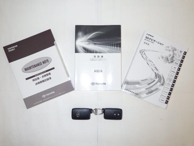 アクア Ｓスタイルブラック　フルセグ　メモリーナビ　ＤＶＤ再生　ミュージックプレイヤー接続可　バックカメラ　衝突被害軽減システム　ＥＴＣ　ドラレコ　ＬＥＤヘッドランプ　ワンオーナー（32枚目）