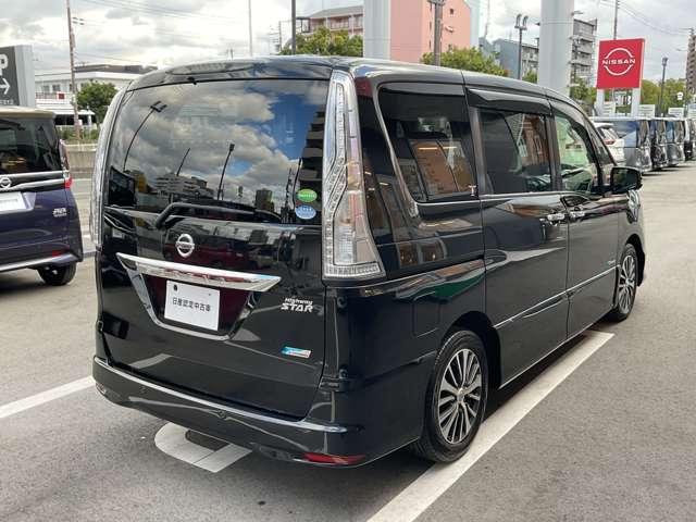 セレナ HWS Vセレ+セーフティII Sハイ クロスギアパッケージ メモリーナビ/アラウンドビューモニター/ETC/LEDヘッドライト/社外フロントドライブレコーダー/防水シート/両側オートスライドドア/エマージェンシーブレーキ/横滑り防止装置/アイドリングストップ(2枚目)