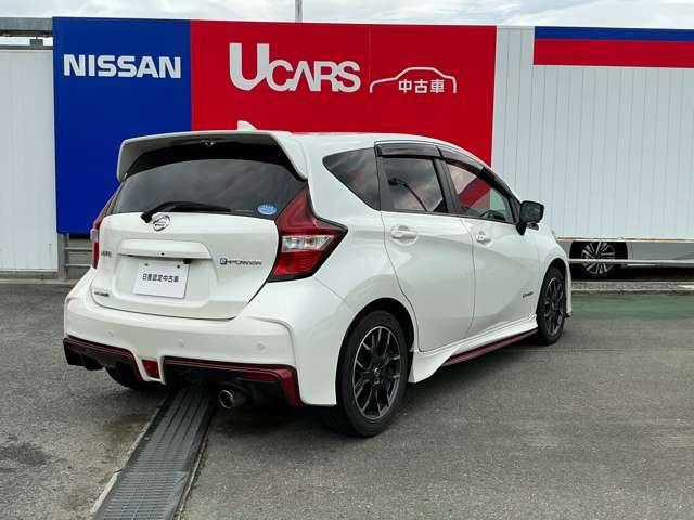 ノート １．２　ｅ－ＰＯＷＥＲ　ＮＩＳＭＯ　純正メモリーナビ　ＬＥＤランプ　ワンオーナー車　Ａストップ　クルコン　Ｂカメラ　メモリーナビ付き　レーンアシスト　フルオートエアコン　スマートキープッシュスタート　Ｗエアバッグ　禁煙車　アルミ　キーフリー　ドラレコ（2枚目）