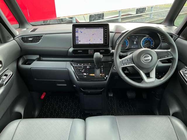 ルークス ハイウェイスターGターボ 片側オートスライドドア 両側スライド片側電動ドア 助手席エアバッグ アイドリングストップ機能 インテリキ- 1オーナー レーンキープ 禁煙車 LEDヘッドランプ ETC ドライブレコーダー バックモニター キーフリー ABS(3枚目)