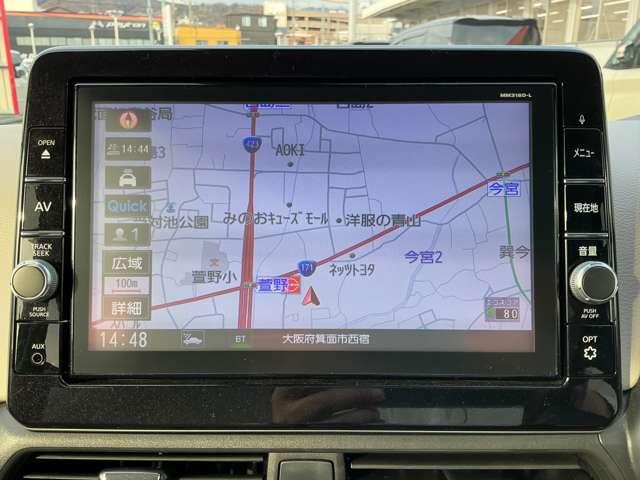 デイズ ６６０　Ｘ　純正９インチメモリーナビ　アラウンドＭ　踏み間違え防止　禁煙　スマートキー　イモビライザー　バックカメラ　１オーナー　ＥＴＣ　レーンキープ　アイドリングストップ　ドライブレコーダー　キーレス　フルオートエアコン　ナビＴＶ　ＰＳ（4枚目）