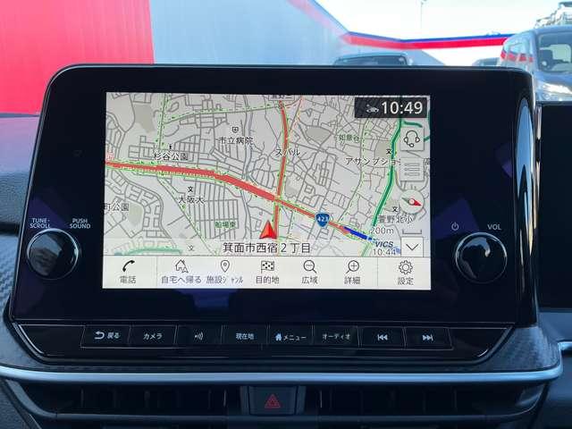 ノート １．２　Ｘ　９インチ日産コネクトナビ　リアカメラ　衝突被害軽減ブレ－キ　全方位カメラ　ＥＴＣ付　禁煙車　ＬＥＤヘッドライト　レーダークルーズ　レーンアシスト　インテリジェントキー　ワンオーナー　ドラレコ　アイドリングストップ　ワンセグＴＶ（4枚目）