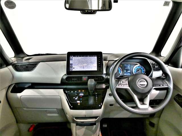 ルークス 660 X 大画面ナビ アラウンドM アルミホイール アラモニ 前後衝突軽減ブレーキ ワンオーナー車 車線逸脱防止 ETC アルミホイール スマートキー キーフリー ドライブレコーダー i-stop フルオートエアコン パワーウインドウ LED 盗難防止(4枚目)