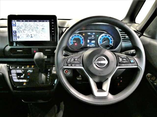 ルークス ハイウェイスターX プロパイロット エディション 大画面ナビ 左右パワースライドドア アイドリング イモビ パノラマモニター 助手席エアバッグ 衝突軽減ブレーキ PW ナビ&TV フルセグ LEDヘッドライト LDW スマートキー ETC ワンオーナー車 PS(3枚目)