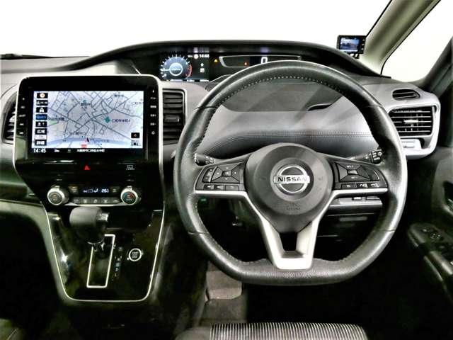 セレナ ハイウェイスター V 大画面ナビ アラウンドM 後席モニター サイドエアバッグ アラウンドビュ- 1オナ アルミ 衝突被害軽減 LDP エアバッグ 両側オートスライドドア LEDライト クルコン インテリジェントキー サイドカメラ メモリーナビ ナビTV ABS(3枚目)